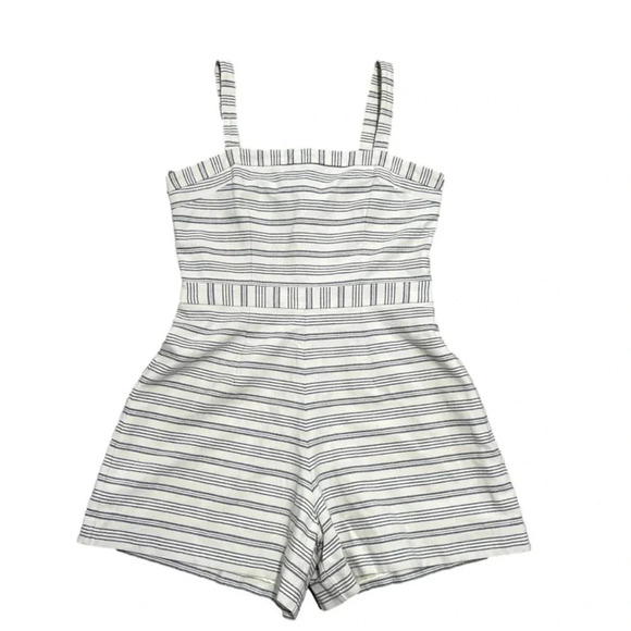 Paper Crown Striped Romper from Anthropologie. Small - Picture 2 of 6